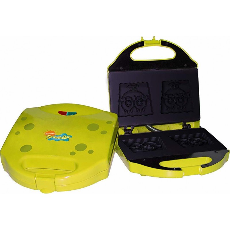 Sponge Bob SBWM1001 Βαφλιέρα 750W Μπομπ ο Σφουγγαράκης Sponge Bob SBWM1001 Βαφλιέρα 750W Μπομπ ο Σφουγγαράκης